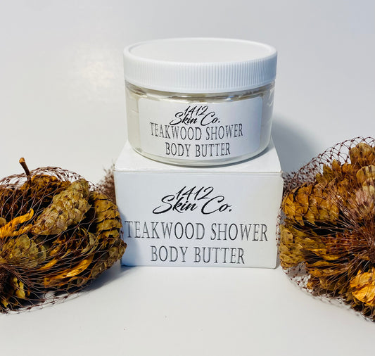 Teakwood Shower Body Butter (For Men)